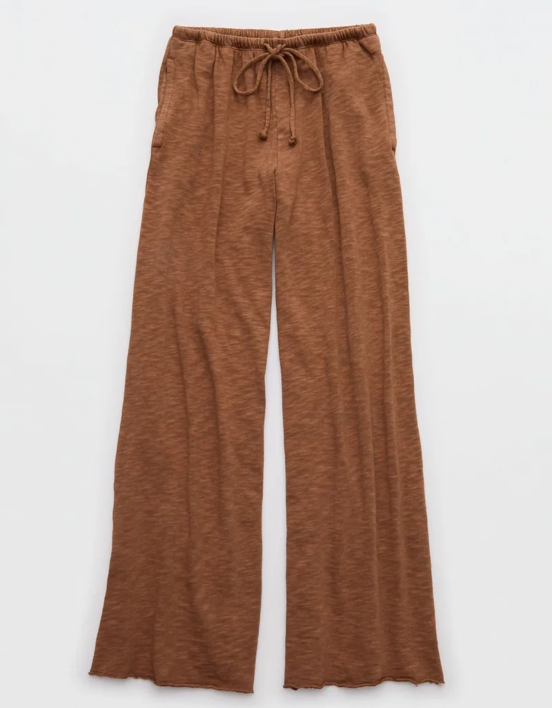 Aerie It's Casual Knit Slub Trouser